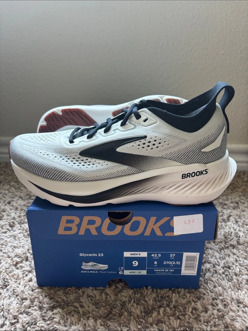 Brooks Glycerin 23 Men's Athletic Running Shoes